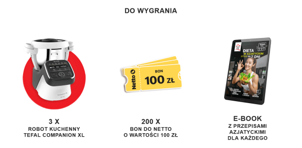 Konkurs "Wszystkie smaki Azji" Netto