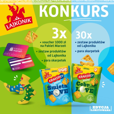 Konkurs "Zajawka z NOVE LOVE od Lajkonika"