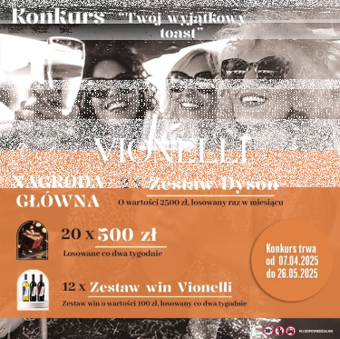Konkurs "Twój wyjątkowy toast" 18+
