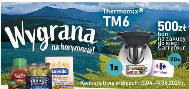 Loteria "Wygrana na horyzoncie" Carrefour