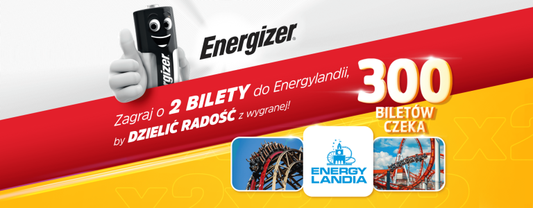 Konkurs "Energizer x Energylandia"