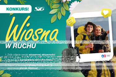 Konkurs "Wiosna w ruchu z SIG"
