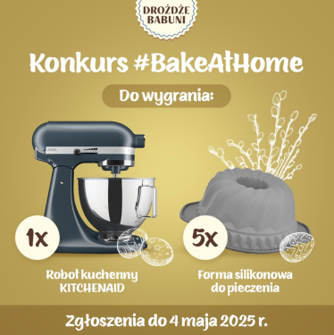 Konkurs "#BakeAtHome"