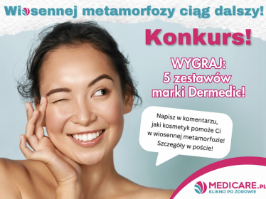Wygraj 5 zestawów kosmetyków Dermedic