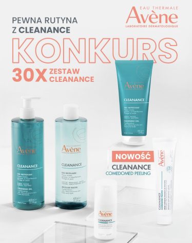 Wygraj kosmetyki od Avène Cleanance