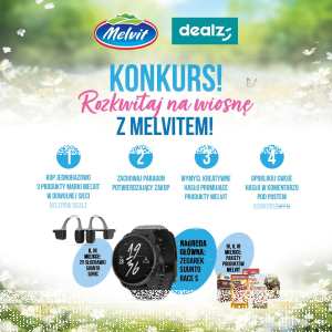 Konkurs "Rozkwitaj na wiosnę z Melvitem"