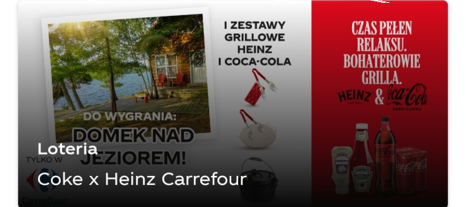 Loteria "Heinz&Coca‑Cola" Carrefour