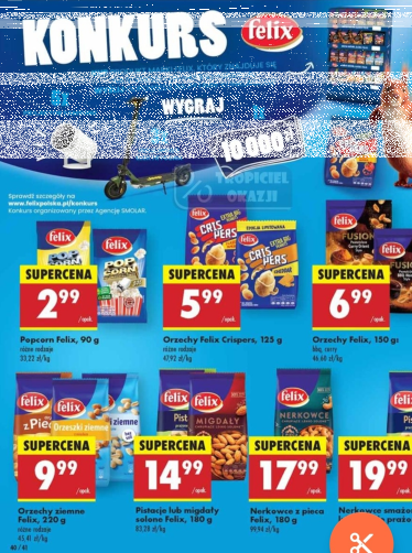 Konkurs "Majówka z Felix w Biedronka"