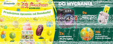 Konkurs "Przebojowe życzenia od Bonduelle" Auchan