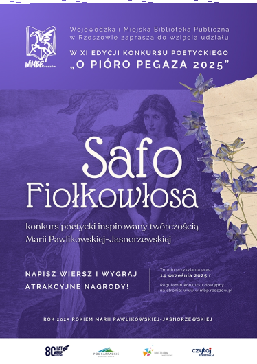 XI edycja Konkursu Poetyckiego "O Pióro Pegaza"
