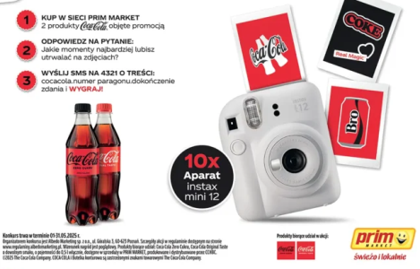 Konkurs "Łap chwile pełne radości" PRIM MARKET