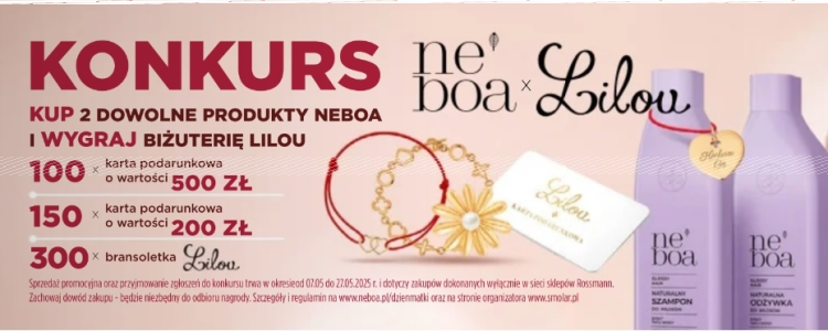 Konkurs "Neboa" Rossmann