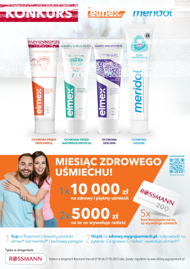 Konkurs "Miesiąc zdrowego uśmiechu" Rossmann