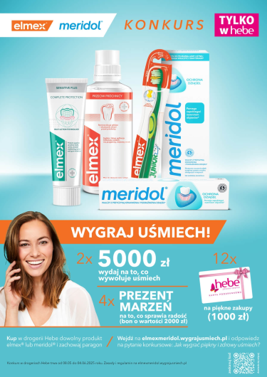 Konkurs "Wygraj uśmiech" Hebe