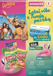 Konkurs "Letni Vibe z Twoją paczką" Kaufland