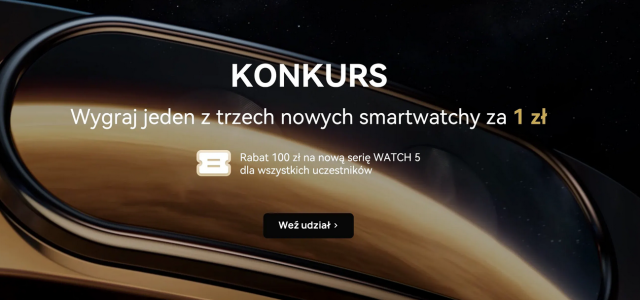 Konkurs "Smartwatche przyszłości - Huawei"