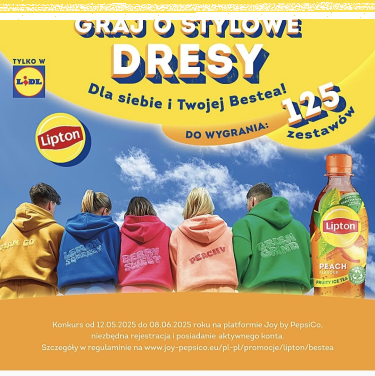 Konkurs "Lipton Ice Tea z Bestea" Lidl