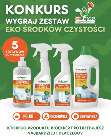 Konkurs "BIOEXPERT - Potrzebuję tego w domu"