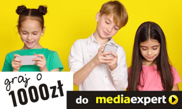 Konkurs "Graj o 1000 zł od Media Expert" do godz. 14:00