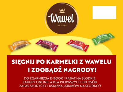 Konkurs "Sięgnij po karmelki z Wawelu i zdobądź nagrody"