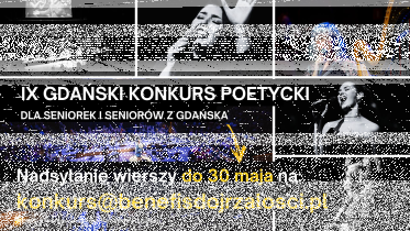 IX Gdański Konkurs Poetycki dla Seniorek i Seniorów z Gdańska! Edycja 2025