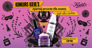 Konkurs "Graj o zestaw produktów Kiehl’s na Dzień Matki"