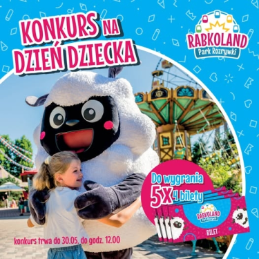Konkurs na Dzień Dziecka od Rabkoland! do godz. 12:00
