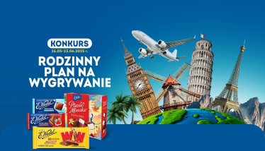 Konkurs "Rodzinny plan na wygrywanie - Wedel" Biedronka