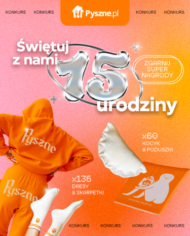 Konkurs "15 lat Pyszne.pl"