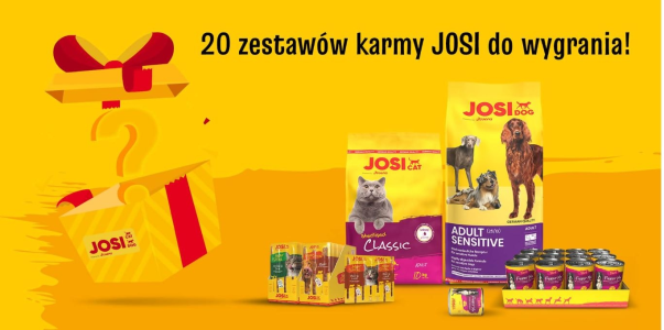 Konkurs "JOSI napełnia miski w schroniskach! Głosuj i wygraj"