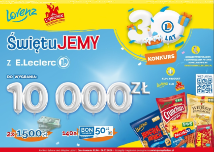 Konkurs "ŚwiętuJEMY z Leclerc"