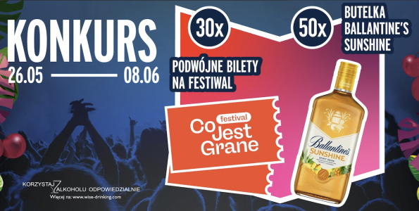 Konkurs "Co jest grane x Ballantine's" 18+