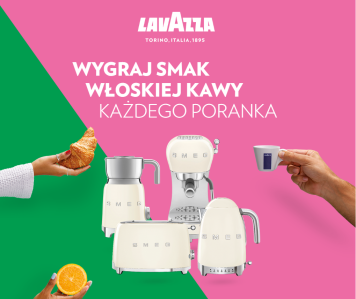 Konkurs "LAVAZZA - Wygraj smak włoskiej kawy"