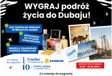 Konkurs "Ezebra - wygraj podróż życia do Dubaju"