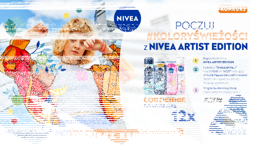 Konkurs "Poczuj #koloryswiezosci z NIVEA ARTIST EDITION" Rossmann