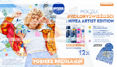 Konkurs "Poczuj #koloryswiezosci z NIVEA ARTIST EDITION" Rossmann