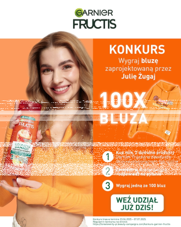 Konkurs "Garnier Fructis z Julią Żugaj"