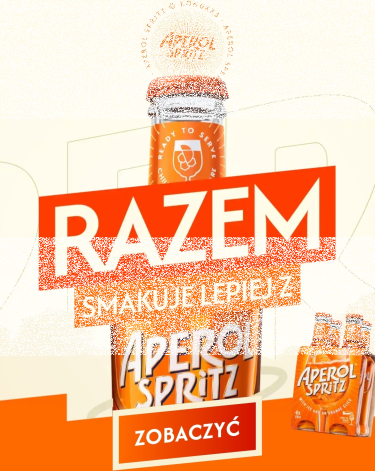 Konkurs "Razem smakuje lepiej z Aperol Spritz" Biedronka, 18+