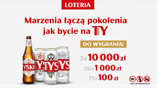 Loteria "Tyskie w sieciach Eurocash" 18+