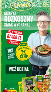 Loteria "Odkryj rozkoszny smak wygranej" Biedronka
