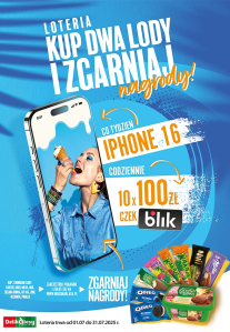 Loteria "Mój smak lata" Delikatesy Centrum