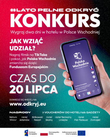 Wygraj voucher do hotelu w Polsce Wschodniej! Konkurs na TikToku
