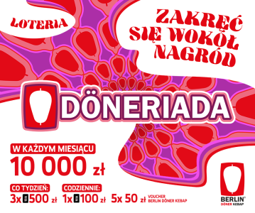 Loetria "Berlin Döner Kebap - Zakręć się wokół nagród"