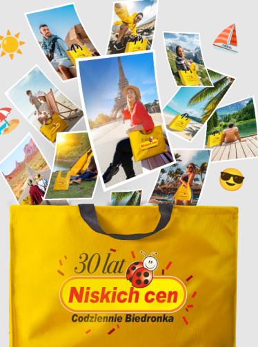 Konkurs "Torba pełna wakacyjnych historii" Biedronka