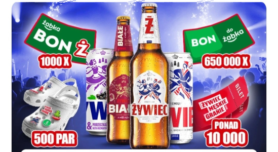 Loteria "Męskie granie w żabce"