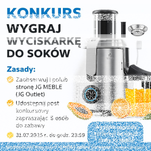 Wygraj wyciskarkę do soków!