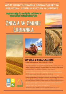 Konkurs "Żniwa w gminie Łubianka"