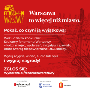 Konkurs "Fenomen Warszawy"