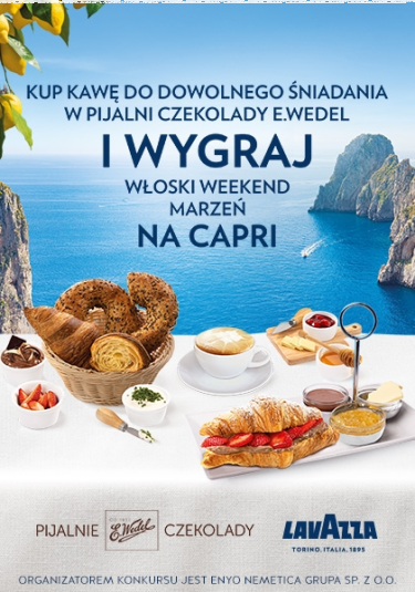 Wygraj włoski weekend marzeń na Capri! Lavazza