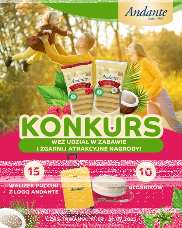 Konkurs "Wyrusz w owocową podróż z Andante"